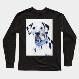 Black and White - dog Long Sleeve T-Shirt